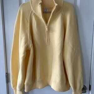 AERIE OFFLINE OVERSIZE HALFZIP SWEATER